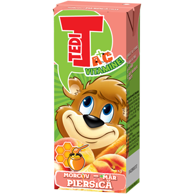 TEDI Suc Piersica-Morcov-Mar 0,2 L - WALTI