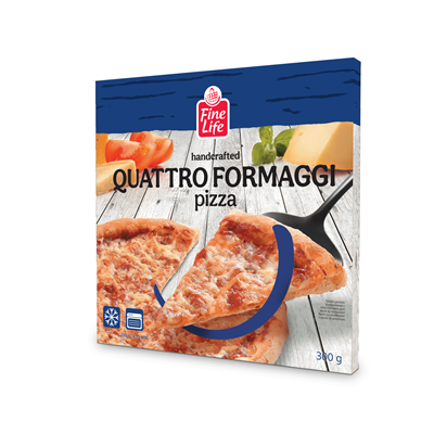 Fine Life Pizza cu Branza 300 g ❄