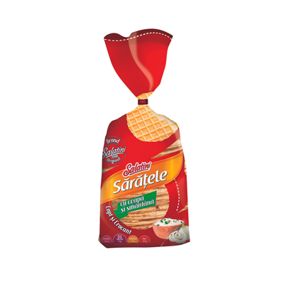 SALATINI Saratele cu Ceapa si Smantana  110 g - WALTI