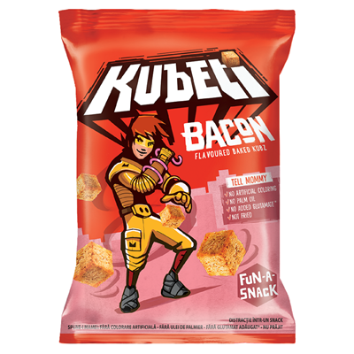 KUBETI Cuburi din Paine Coapta Bacon  35 g - WALTI