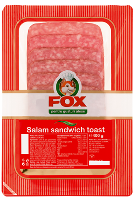 FOX Salam Sandwich Toast Gastro Feliat 400 g