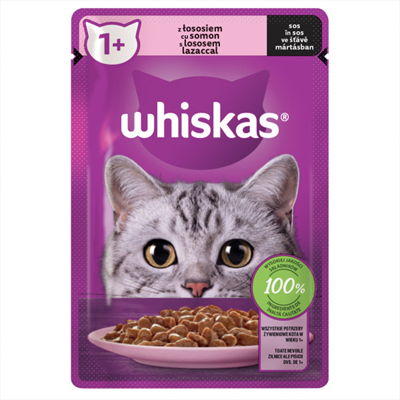 whiskas Somon in Sos 85 g