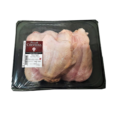 FERMELE CREVEDIA Piept Pui Dezosat cu Piele pret/kg (cca. 4,5 Kg)