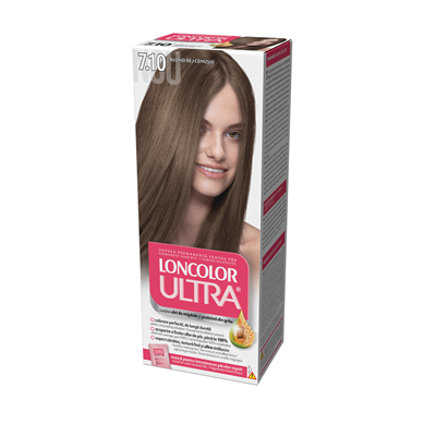 LONCOLOR Ultra Vopsea de Par Nuanta 7.10 Duo Blond Bej Cenusiu 2 x 100 ml - WALTI