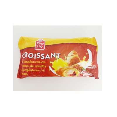 Fine Life Croissant cu Aroma Cirese si Vanilie 85 g - WALTI
