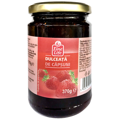 Fine Life Dulceata Capsuni 370 g