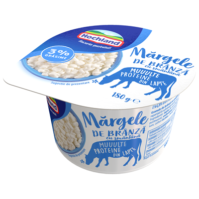 Hochland Margele de Branza cu Smantana 3% 180 g