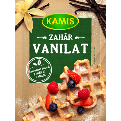 KAMIS Zahar Vanilat 5 x 12 g - WALTI
