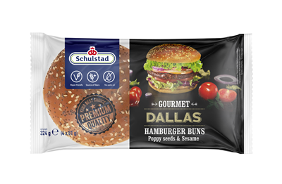 Schulstad Chifle Hamburger Gourmet Dallas 4 x 81 g