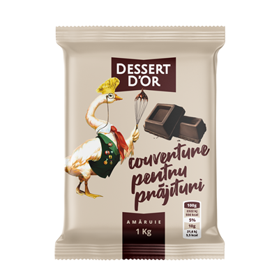 DESSERT D'OR Cuvertura Amaruie pentru Prajituri 1 Kg - WALTI