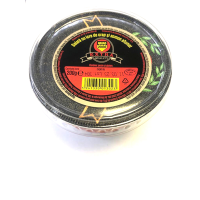 NEGRO 2000 Salata Icre Crap & Somon Afumat 200 g