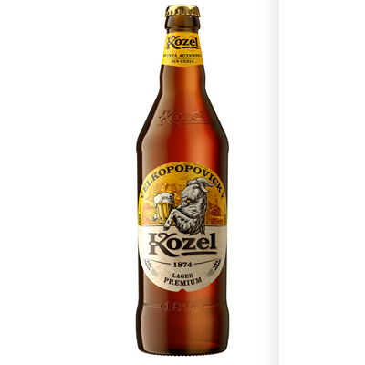 KOZEL Bere Blonda Sticla Nereturnabila SGR 0,66 L - WALTI