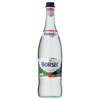BORSEC Apa Minerala Carbogazoasa Sticla SGR 0,75 L