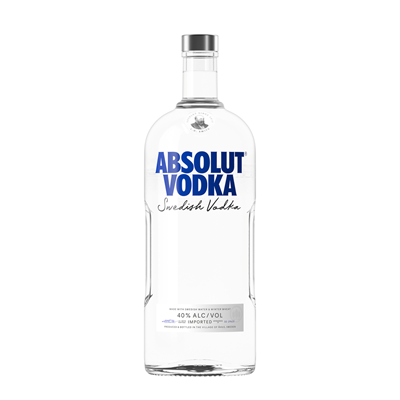 ABSOLUT Vodka Blue 40% SGR 1,75 L - WALTI