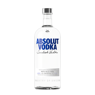 ABSOLUT Vodka Blue 40% SGR 1 L - WALTI