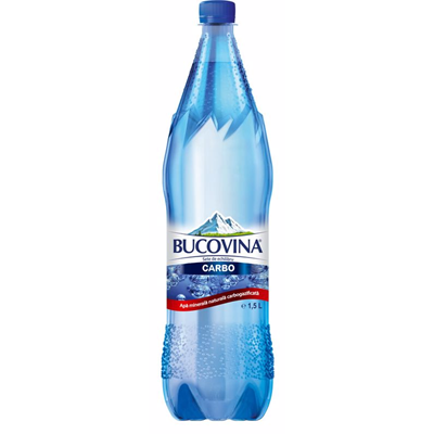 BUCOVINA Apa Carbogazoasa SGR  1,5 L - WALTI
