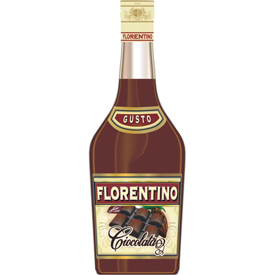 FLORENTINO Bautura Spirtoasa cu Aroma de Ciocolata 13% SGR 0,5 L - WALTI