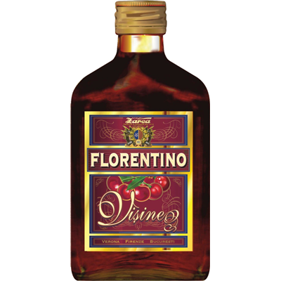 FLORENTINO Bautura Spirtoasa cu Aroma de Visine 16% SGR 0,2 L - WALTI