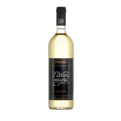 PREMIAT ETICHETA NEAGRA Vin Alb SGR 0,75 L - WALTI