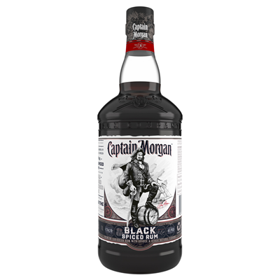 Captain Morgan Black Spiced Rom 40% SGR 0,7 L - WALTI