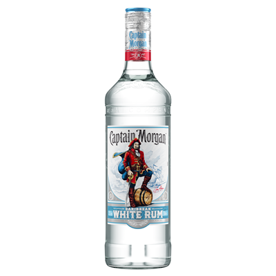 Captain Morgan White Rom 37,5% SGR 0,7 L - WALTI
