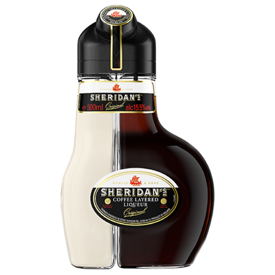 SHERIDAN'S Lichior 15,5% SGR 0,5 L - WALTI