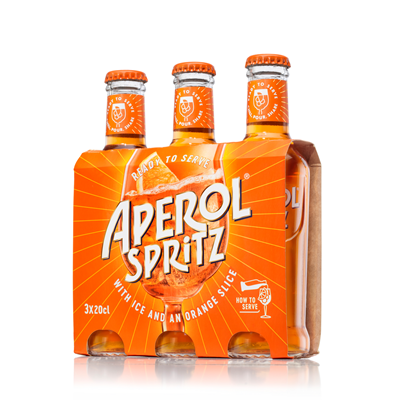 APEROL Spritz 9% SGR Set de 3 x 0,2 L - WALTI
