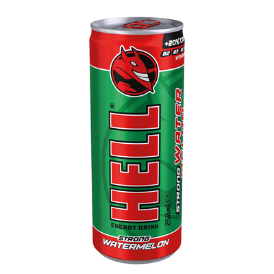 HELL Energy Drink Watermelon Strong SGR - WALTI