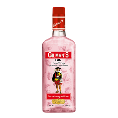 GILMAN'S Gin Strawberry SGR 0,7 L - WALTI