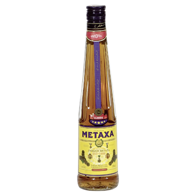 METAXA 5* Brandy 40% SGR 0,5 L