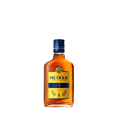 METAXA 5* Brandy 38% SGR 0,2 L - WALTI