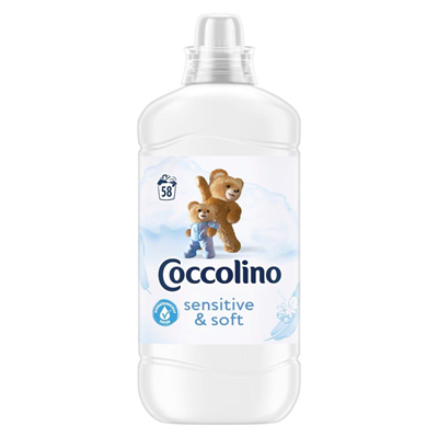 Coccolino Fresh & Soft Balsam Rufe Sensibil 1,45 L - WALTI