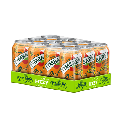 TYMBARK FIZZY Băutură răcoritoare Carbogazoasă Portocale si MangoSGR 0,33 L
