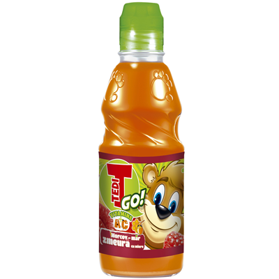 TEDI GO! Suc de Morcov Mar si Zmeura SGR  0,3 L - WALTI