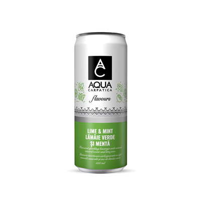 AQUA CARPATICA Apa Flavours Lamaie Verde si Menta Doza SGR  0,33 L - WALTI