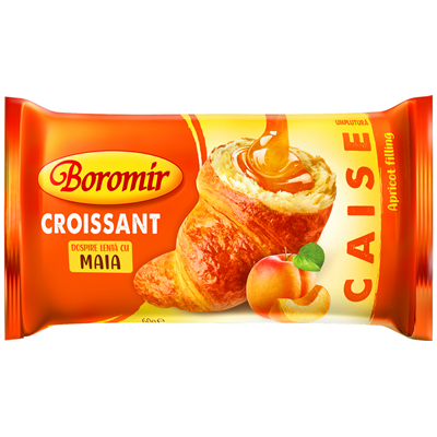 Boromir Croissant cu Umplutura de Caise 30 x 60 g - WALTI
