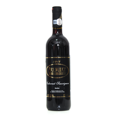 DOMENIILE ZORESTI PREMIAT Cabernet Sauvignon Vin Rosu Demisec SGR 0,75 L - WALTI