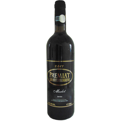 DOMENIILE ZORESTI PREMIAT Merlot Vin Rosu Demisec SGR 0,75 L - WALTI