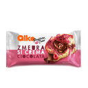 PRAJITURA CASEI cu Zmeura si Crema de Ciocolata 55 g - WALTI