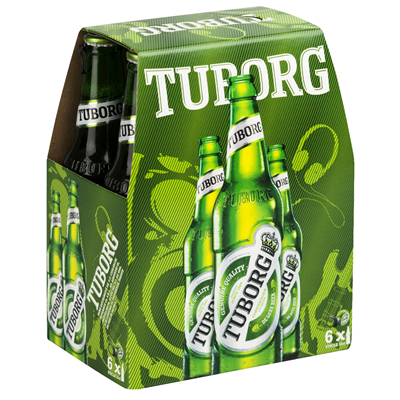TUBORG Bere Blonda Sticla SGR 6 x 0,33 L - WALTI