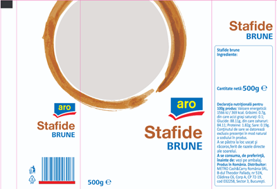 Stafide Brune 500 g