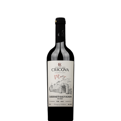 CRICOVA VINTAGE Cabernet Vin Rosu SGR 0,75 L - WALTI