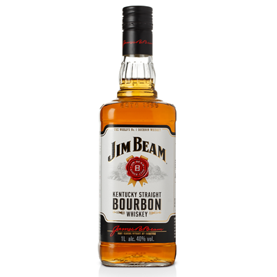 JIM BEAM White Bourbon Whisky 40% SGR 1 L - WALTI