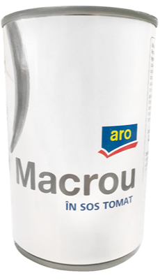 Macrou in Sos Tomat 425 g