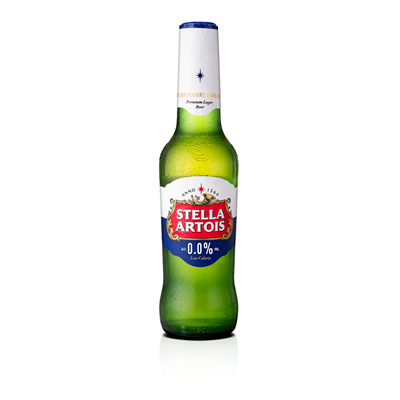 STELLA ARTOIS Bere Sticla Nereturnabila 0% Alcool SGR  0,33 L - WALTI