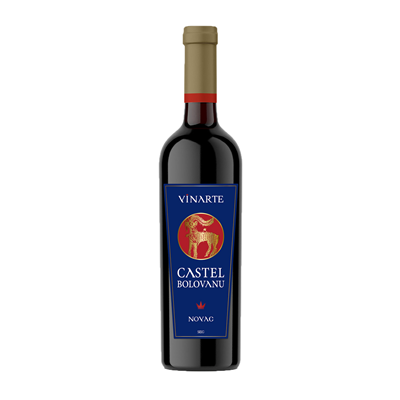VINARTE CASTEL BOLOVANU Novac Vin Rosu SGR 0,75 L - WALTI
