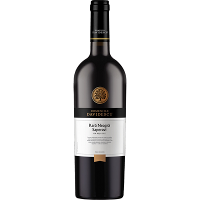 DOMENIILE DAVIDESCU Rara Neagra Saperavi Vin Rosu Sec SGR 0,75 L - WALTI