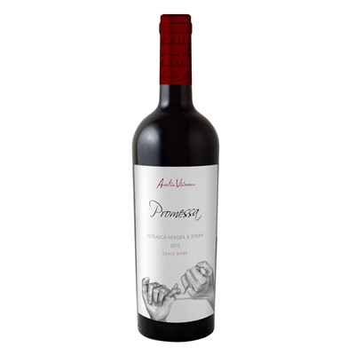 DOMENIILE SAHATENI PROMESSA Feteasca Neagra & Syrah Vin Rosu SGR 0,75 L - WALTI
