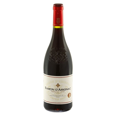 BARON D'ARIGNAC Vin Rosu Sec SGR 0,75 L - WALTI