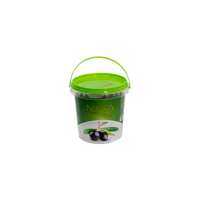 NYSA Masline Negre Naturale cu Samburi Calibrul 280 - 320 350 g - WALTI